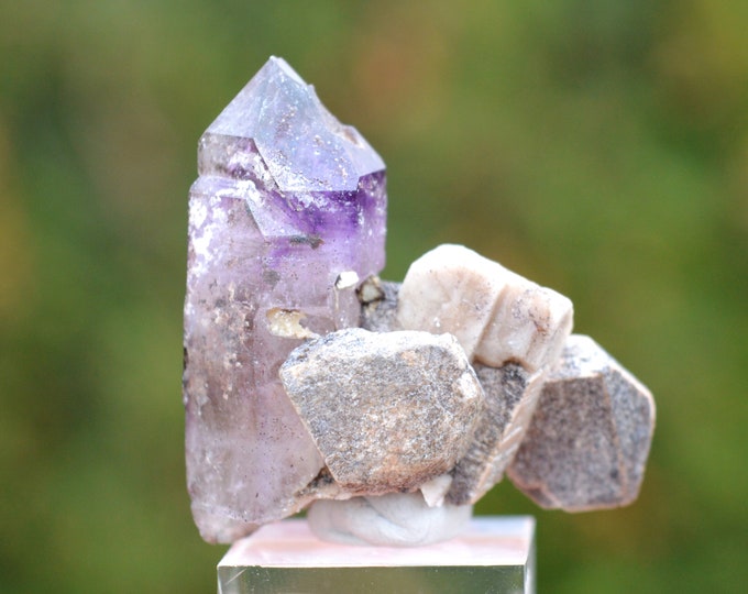 Amethyst 28 grams - Goboboseb Mountains, Brandberg Area, Dâures Constituency, Erongo Region, Namibia