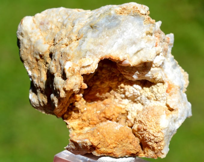 Quartz & Quartz var. Chalcedony 138 grams - Doazit, Dax, Landes, Nouvelle-Aquitaine, France