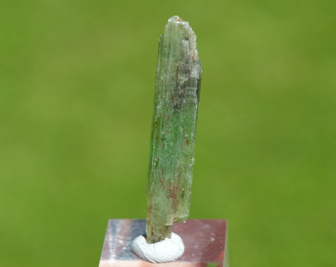 13 carat Green Kyanite - Merelani Hills, Lelatema Mountains, Simanjiro District, Manyara Region, Tanzania