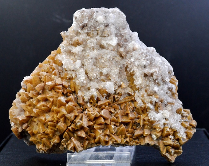 Calcite & Calcite "pig's teeth" - 440 grams - Santa Eulalia Mining District, Aquiles Serdán Municipality, Chihuahua, Mexico