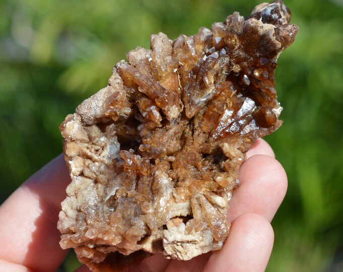 Natural unheated citrine 88 grams - Bakrit, Ifrane Province, Fez-Meknes Region, Morocco