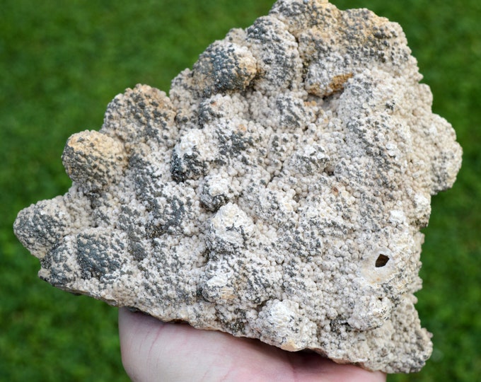 Rhodochrosite & sulphides 2540 grams - Cavnic Mine, Cavnic, Maramureș, Romania