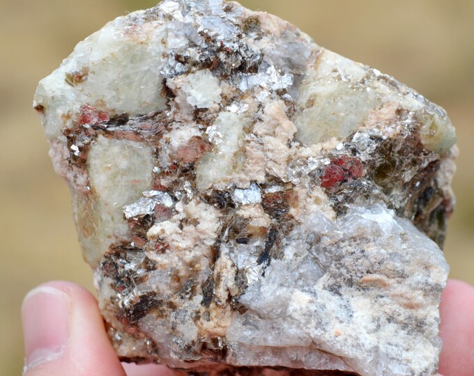 Beryl Leucoberyl 300 grams - Murzinka Mine, Prigorodny District, Sverdlovsk Oblast, Russia
