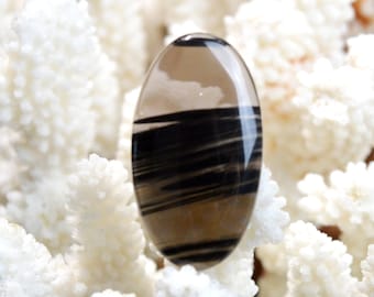 Midnight Obsidian 45 carats - natural stone cabochon - USA / EM16