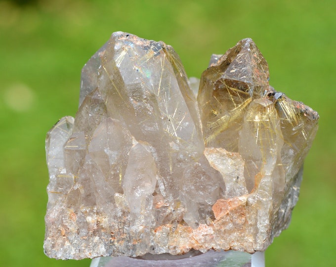 Quartz & Rutile 153 grams - Novo Horizonte, Bahia, Brazil