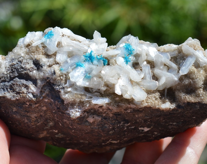 Pentagonite & Stilbite 307 grams - Wagholi Quarries, Wagholi, Pune District, Pune Division, Maharashtra, India