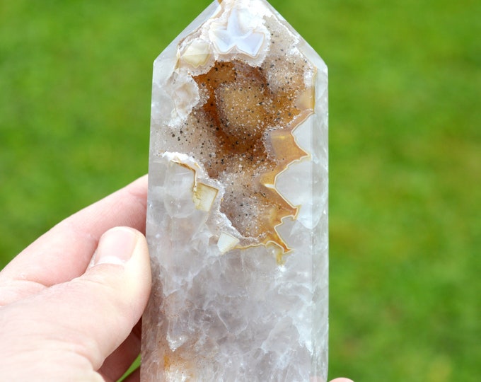 Obelisk - Agate 503 grams - Brazil