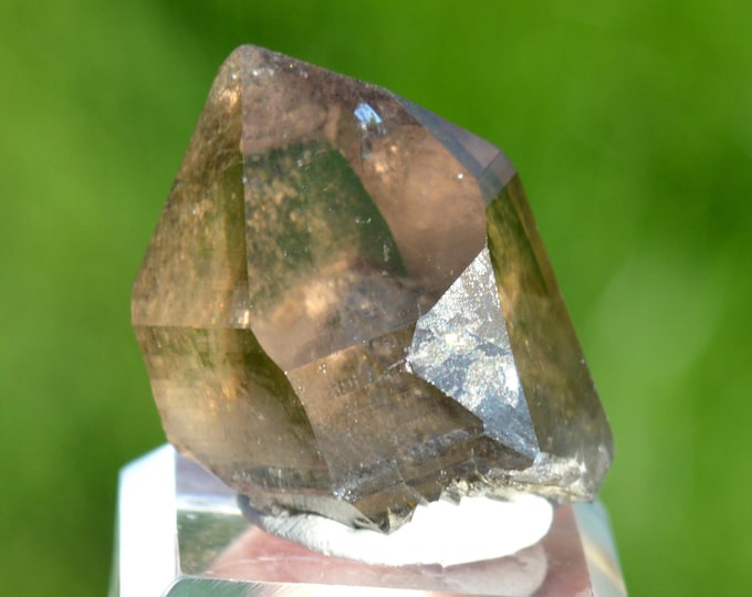 Smoky quartz 20 grams - Minstigertal (Münstigertal), Münster, Goms, Valais, Switzerland