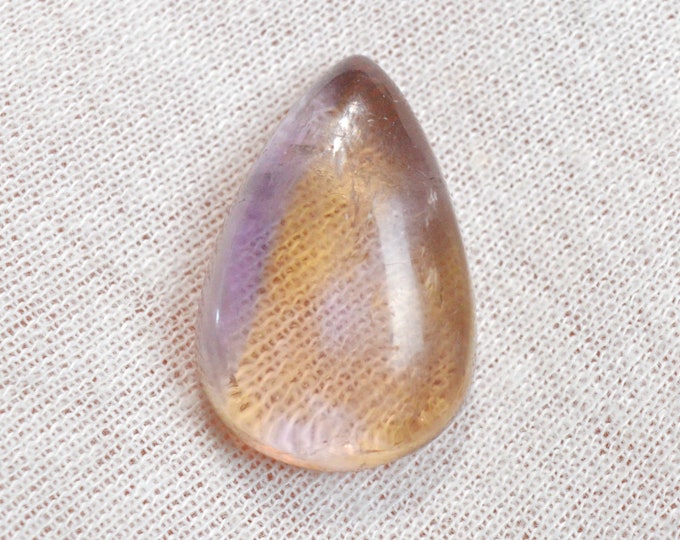 Amétrine 37 carats - cabochon pierre naturelle - Bolivie / ER77