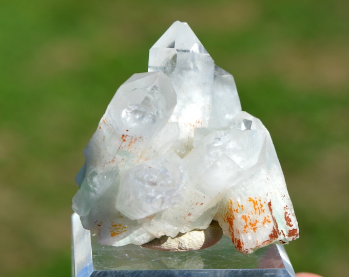 Muscovite var. Fuchsite & Quartz 38 grams - Ihovitra, Itremo massif, Itremo, Ambatofinandrahana, Amoron'i Mania, Madagascar