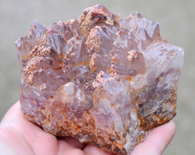 Baryte & Hematoid Quartz 725 grams - Aouli, Mibladen, Aït Oufella Caïdat, Midelt Cercle, Midelt Province, Drâa-Tafilalet Region, Morocco
