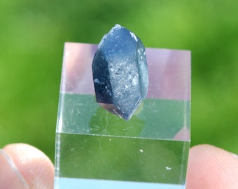 Quartz & Magnesio-Riebeckite 0.85 grams - Kunar Mine, Afghanistan