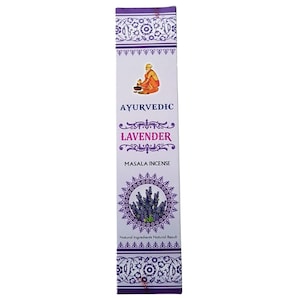 Incienso - Ayurvédico - Aroma a Lavanda - Una caja