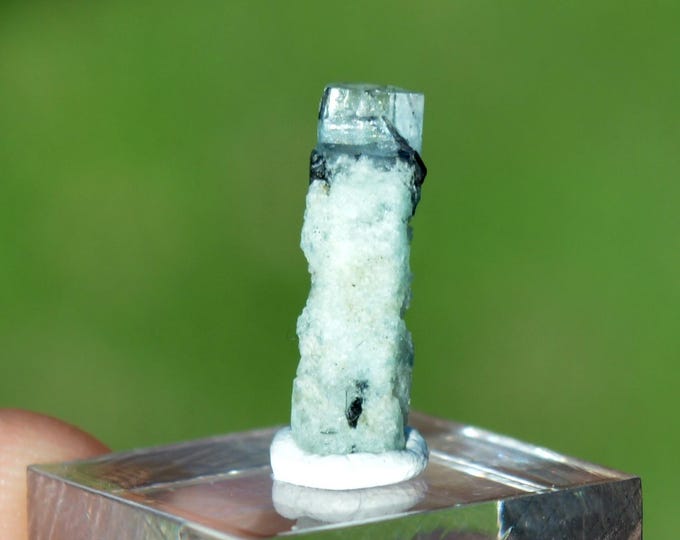 Beryl var. Aquamarine 3.3 carats - Erongo Mountains, Karibib Constituency, Erongo Region, Namibia