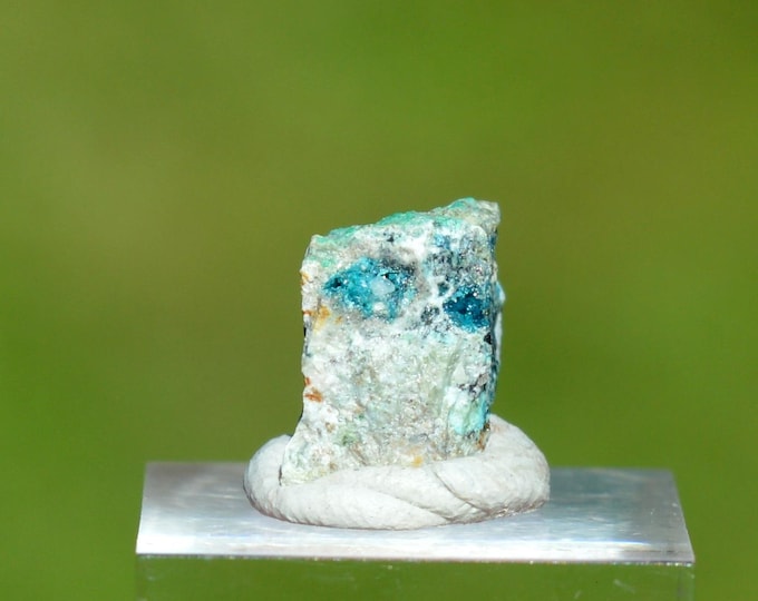 Caledonite 1.8 grams - Wanlockhead, Dumfries and Galloway, Scotland, UK
