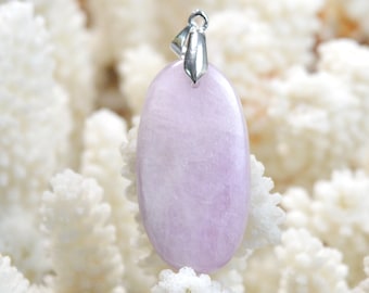 Kunzite 45 carats - natural stone cabochon pendant - Pakistan / FL43