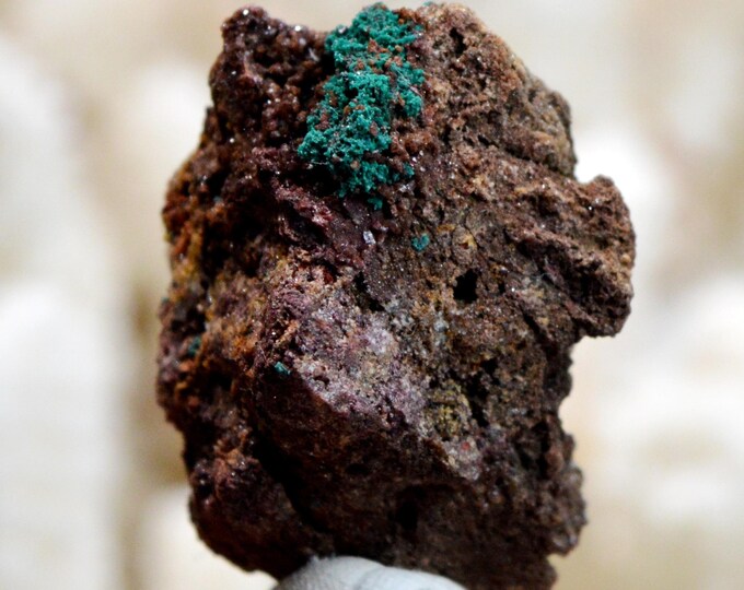 Malachite & Quartz 22 grams - Musonoi Mine, Kolwezi, Mutshatsha, Lualaba, DR Congo