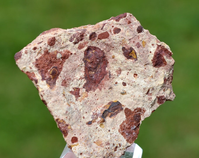 Nodular bauxite, 98 grams - Loupian, Montpellier, Hérault, Occitanie, France