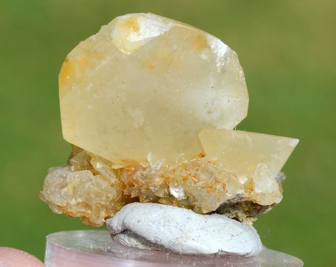 Calcite 10 grams - La Sambre quarry, Landelies, Montigny-le-Tilleul, Hainaut, Wallonia, Belgium