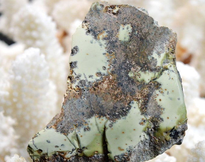 Slice - Noble Serpentine 62 grams - Susa Valley, Metropolitan City of Turin, Piedmont, Italy