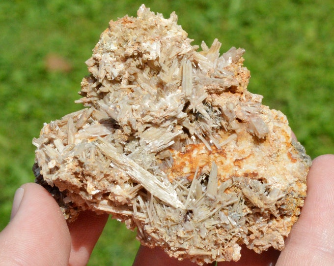Cerussite 160 grams - Lescure Mine, Mayres, Largentière, Ardèche, Auvergne-Rhône-Alpes, France