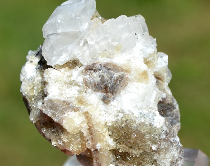 Fluorite & Calcite 76 grams - Moscona Mine, Solís, Corvera de Asturias, Villabona mining area, Asturias, Spain