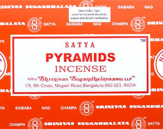 Incense - Satya - Pyramid Perfume - One box