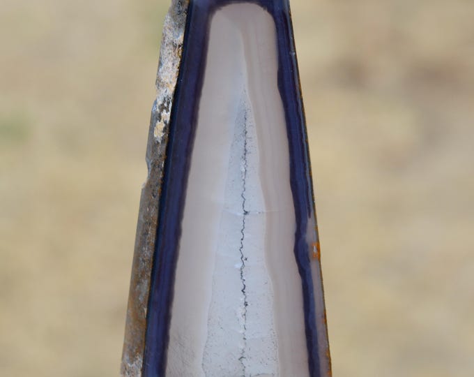 Polyhedral agate 94 grams - Garguelo farm, São José de Marimbas, Cachoeira dos Índios, Paraíba, Brazil