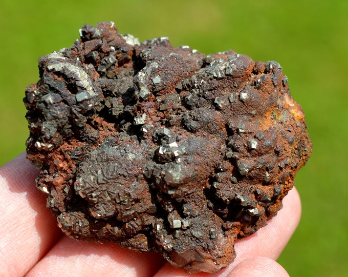 Pyrite & Quartz 112 grams - Mur-de-Barrez, Rodez, Aveyron, Occitanie, France