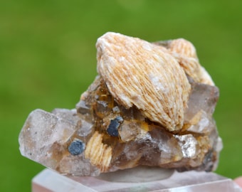 Barite & Fluorite 96 grams - Berbes mining area, Ribadesella, Asturias, Spain