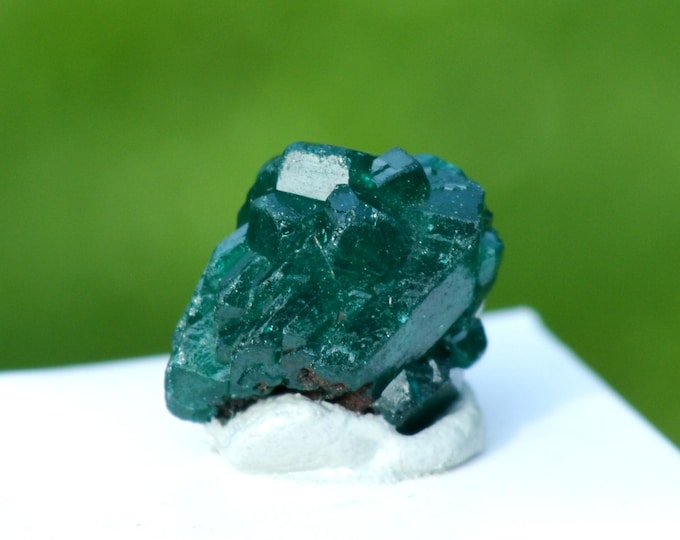 Dioptase 2.7 grams - Tantara Mine, Shinkolobwe, Kambove Territory, Haut-Katanga, DR Congo