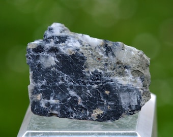 Berzelianite e calcite 10 grammi - Miniera di Skrikerum, Valdemarsvik, contea di Östergötland, Svezia