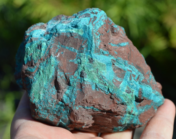 Chrysocolla 850 grams - Lily Mine, Humay District, Pisco Province, Ica, Peru
