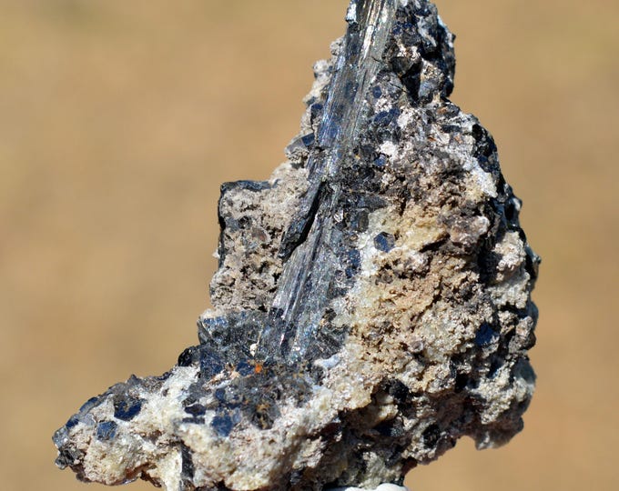 Aegirine 60 grams - Poudrette quarry, Mont Saint-Hilaire, La Vallée-du-Richelieu RCM, Montérégie, Quebec, Canada