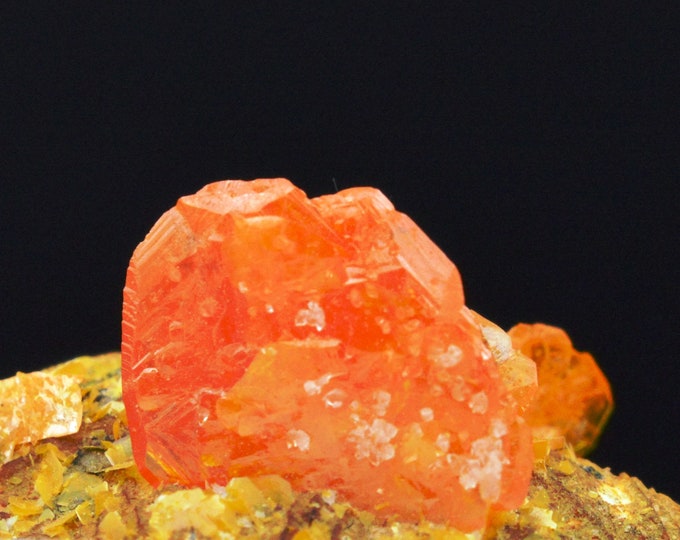 Wulfenite 28 grams - Mibladen mining district, Morocco