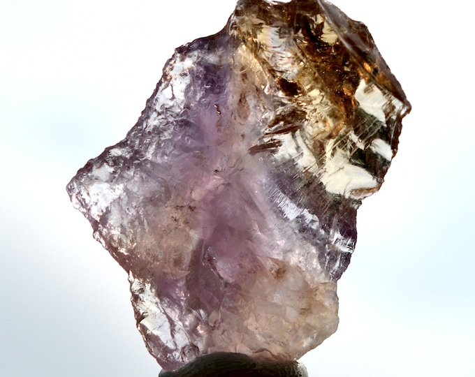 Quartz var. Ametrine 10 grams - Anahi Mine, Puerto Suárez Municipality, Germán Busch Province, Santa Cruz, Bolivia