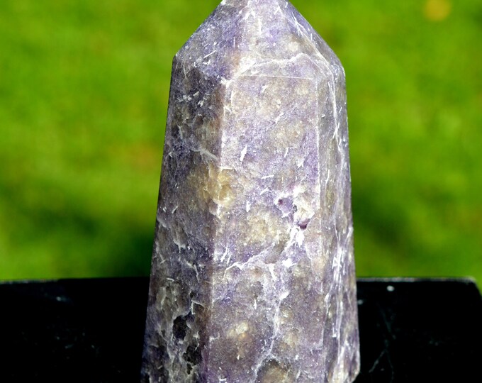 Obelisk - Lepidolite 660 grams - Ambalalehifotsy pegmatite, Fenoarivo, Ambatofinandrahana District, Amoron'i Mania, Madagascar