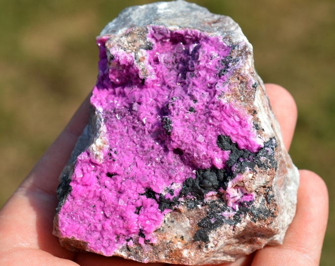 Cobaltocalcite & Heterogenite - 207 grams - Mashamba West Mine, Kolwezi mining district, Lualaba, DR Congo