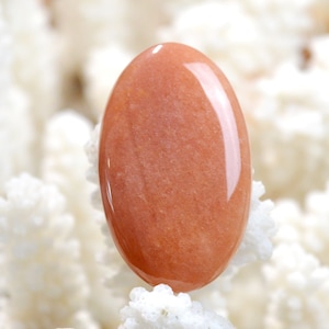 Aventurine rouge 42 carats - cabochon pierre naturelle - Canada / ER16