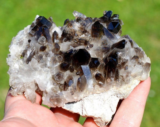 Smoky Quartz 265 grams - Mt Ida, Montgomery County, Arkansas, USA