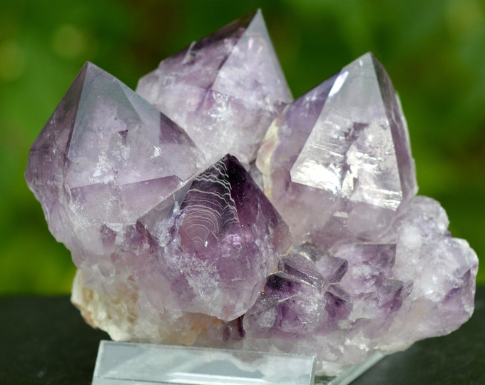 Amethyst 227 grams - Boekenhoutshoek area, Mkobola, Nkangala District, Mpumalanga, South Africa