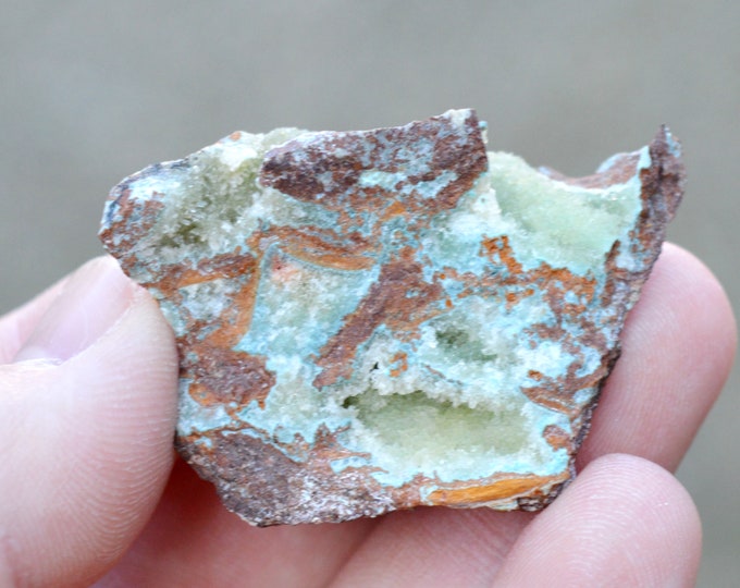 Senegalite & turquoise 28 grams - Mount Kourou Diakouma (Kouroudiako), Saraya, Senegal