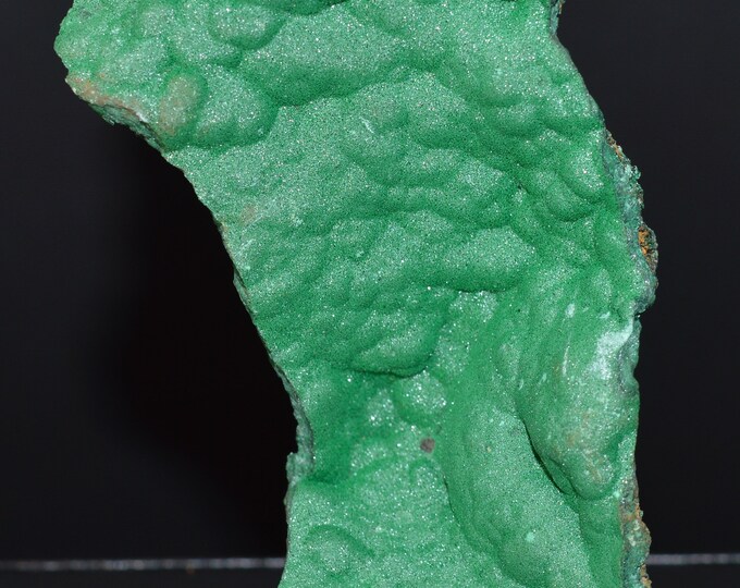 Malachite 73 grams - Malachite - RARE lustrous crystals cluster - Congo