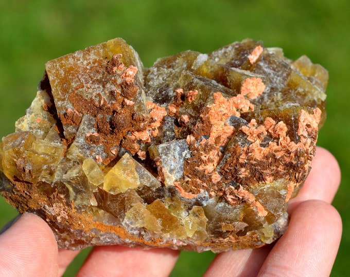 Fluorite 274 grams - Sidi Ayed, Boulemane Caïdat, Boulemane Circle, Boulemane Province, Fez-Meknes Region, Morocco