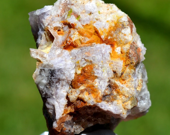 Pyromorphite Baryte Fluorite 72 grams - Chaillac Mine, Chaillac, Indre, Centre-Val de Loire, France