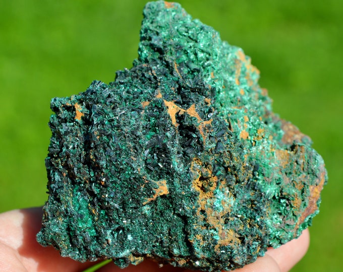 Malachite 353 grams - Sidi Ayed, Boulemane Caïdat, Boulemane Cercle, Boulemane Province, Fès-Meknès Region, Morocco