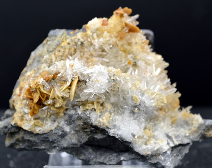 Quartz & siderite 111 grams - La Mure, Isère, Auvergne-Rhône-Alpes, France