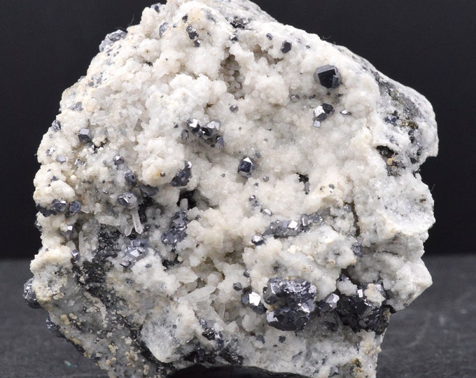 Galena & Calcite - 337 grams - Madan ore field, Smolyan Province, Bulgaria