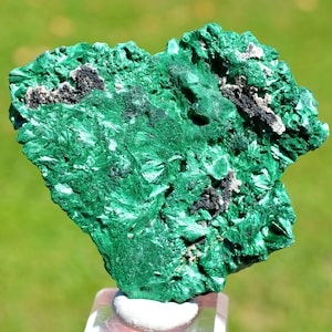 Malachite 136 grams - L&#39;Etoile du Congo Mine, Lubumbashi, Haut-Katanga, DR Congo
