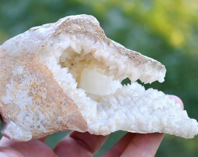 Calcite 445 grams - Arsonval, Bar-sur-Aube, Aube, Grand Est, France